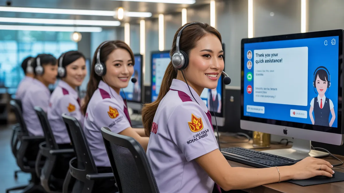 ทีมงานบริการลูกค้า KTVVIP